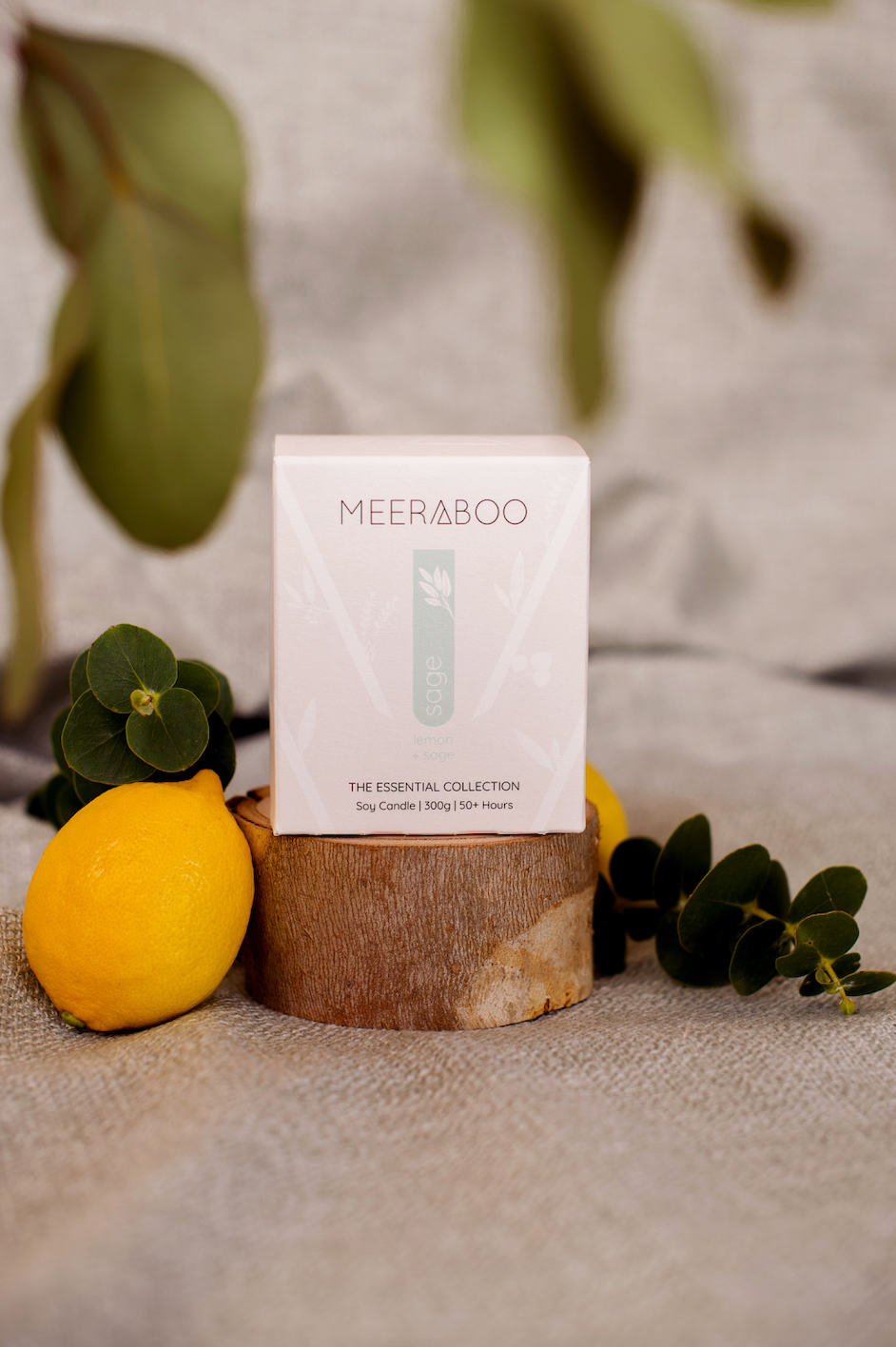 Sage | Bougie à la cire de soja en boîte