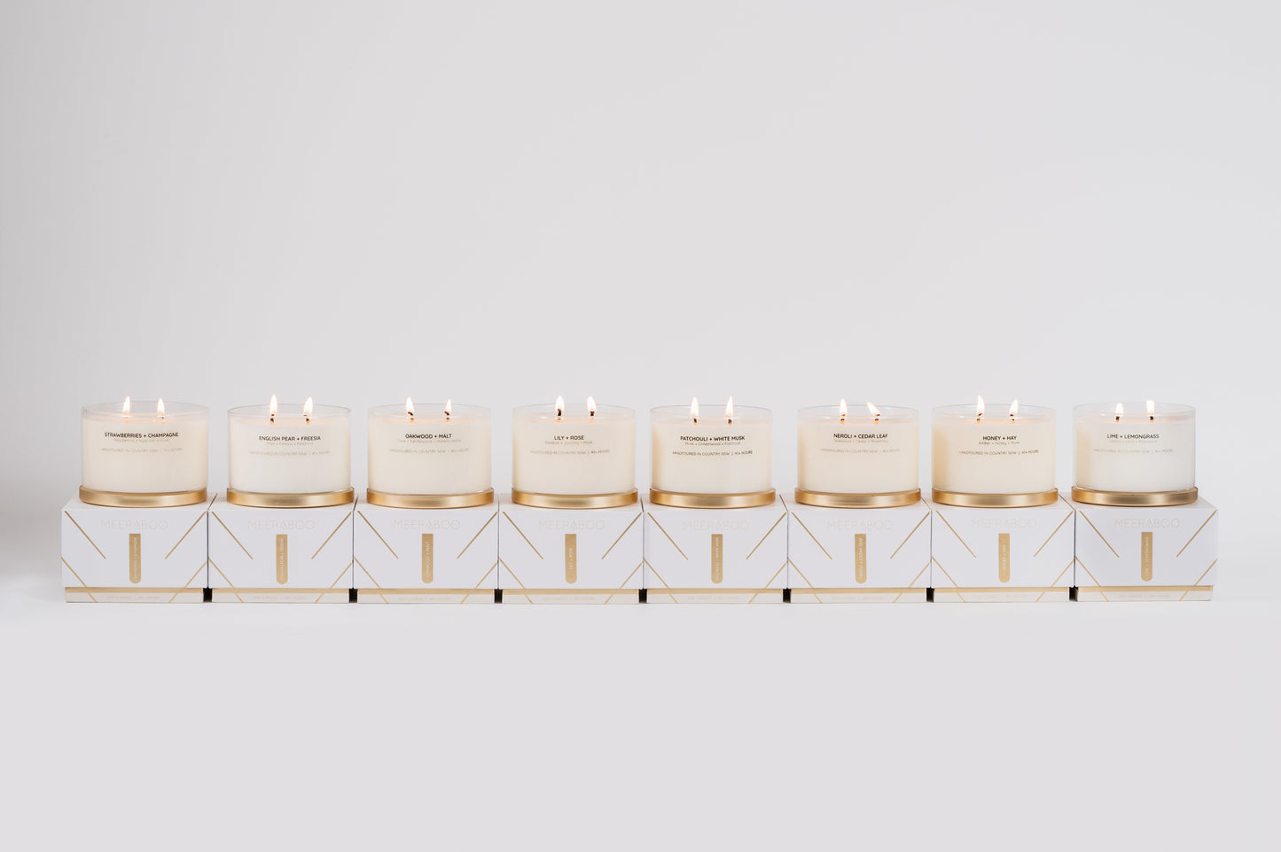 Bougie à la cire de soja Calm Gold Lid | Vente en gros